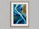 Image for Arctic Threads – Lámina de río glaciar aéreo