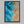 Tidal Edge shown in a walnut frame without a border or mount.