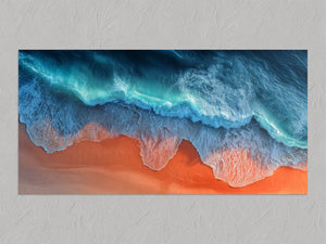 Ember Shore shown as an unframed print without a border.