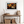 Canvas wall art of autumn leaves in amber, gold, and mahogany with dewdrops. A warm, vibrant seasonal print. Ready to hang.