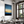 Framed wall art of an abstract seascape in deep indigo, blue, and gold. A minimalist horizon print evoking calm and renewal.