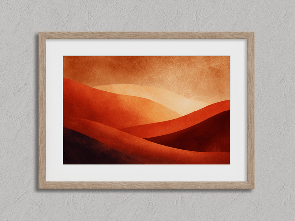 atelier-lumin-desert-warmth-framed-fine-art-print-minimalist-sunset-watercolour.