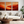 Framed desert sunset triptych wall art in warm red and amber tones. A soft, minimalist watercolour print that brings warmth and calm.