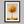 Framed wall art of a golden autumn tree in a minimalist cubist style. Soft, serene, and ready to hang.