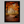 Framed wall art of a golden autumn forest path with light filtering through the trees. A serene woodland print. Ready to hang.