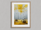 Image for Golden Drift – Tirage d’art forêt de trembles