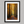 Framed wall art of a golden autumn forest path bathed in amber light. A tranquil seasonal woodland print. Ready to hang.