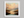 Golden Reflection – Lake Landscape Wall Art Print in a white frame with a mount