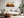 Geometric summer landscape wall art styled in a calm neutral interior