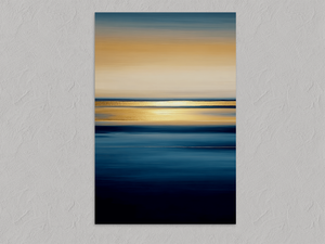 Last Light – Abstract Sunset Wall Art Print, unframed print with no border