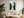 Mountain lake wall art print styled in a calm neutral interior