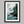 Framed wall art of a misty Pacific coast in soft greys and blues. A tranquil abstract seascape print. Ready to hang.