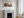 Pastel geometric landscape wall art styled in a calm neutral interior