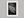 Rain Held Quietly – Monochrome Leaf Wall Art Print in a white frame with a mount