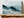 Framed snowy mountain canvas wall art styled in a calm neutral interior
