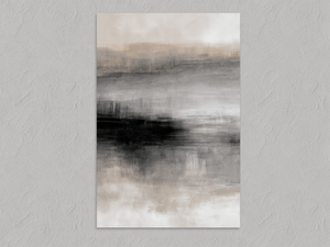 Still Horizon – Abstract Landscape Wall Art Print, unframed print with no border