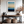 Framed wall art of a minimalist ocean horizon in pale blues and pastels. A serene abstract seascape print. Ready to hang.