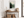 Misty pine reflection wall art styled in a calm neutral interior