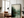 Misty pine reflection wall art styled in a calm neutral interior