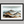 Framed wall art of watercolour mountain print in soft blues and greys. A quiet, misty landscape for calm interiors.