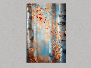 Whispers of the Birch – Birch Forest Wall Art, unframed print with no border