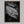Rain Held Quietly shown in a walnut frame without a border or mount.