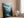Forest river canvas wall art styled in a calm neutral interior