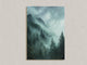 Image for Emerald Eternity – Quadro su tela montagna verde petrolio
