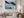 Snow-covered mountain canvas wall art styled in a calm neutral interior