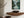 Misty mountain canvas wall art styled in a calm neutral interior