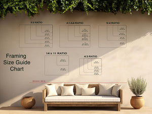 Atelier Lumin Framed Canvas Sizing Guide