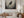 Blackbird canvas wall art styled in a calm neutral interior