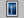 Beneath the Blue shown in a black frame with a white border or mount.