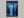 Beneath the Blue shown in a walnut frame without a border or mount.