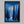 Beneath the Blue shown in a walnut frame without a border or mount.