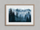 Image for Northern Veil – Lámina artística de bosque brumoso