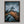 Cloudbound Peak shown in a walnut frame without a border or mount.