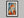 Autumn Sentinal shown in a black frame with a white border or mount.