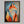 Autumn Sentinal shown in a walnut frame without a border or mount.