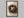 Three Small Beginnings shown in a walnut frame without a border or mount.