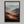 Winding Light - Desert Mountain Valley shown in a walnut frame without a border or mount.