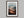 Winding Light - Desert Mountain Valley shown in a walnut frame with a white border or mount.